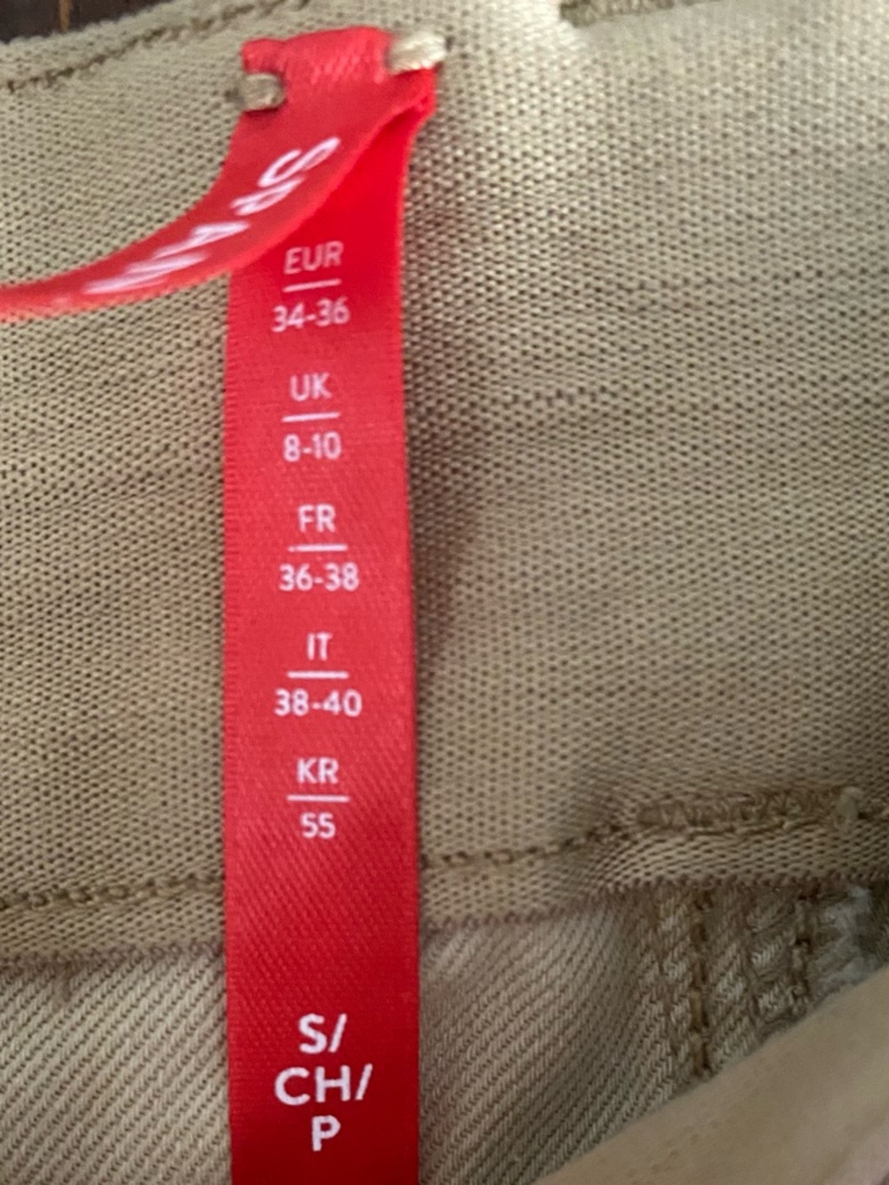 Spanx stretch twill cropped pants in almond - Picture 7 of 7